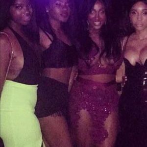 Maroon two piece mesh set